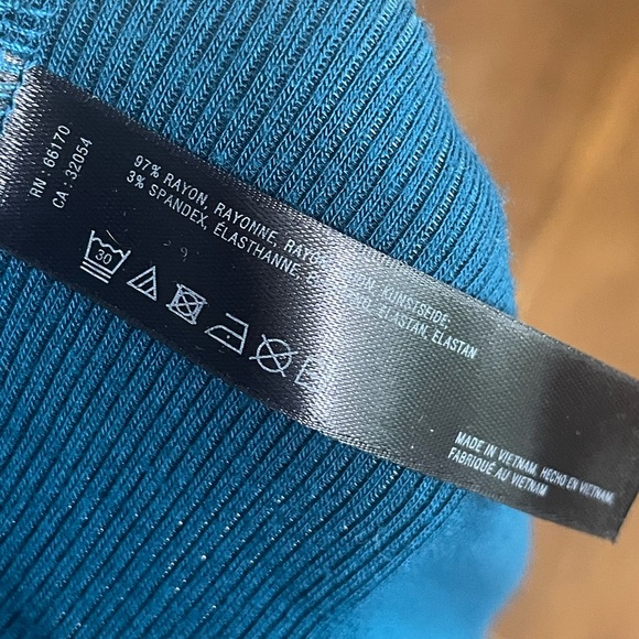 SATURDAY SUNDAY (anthro) long sleeve scoop neck, sz XS - Picture 5 of 5